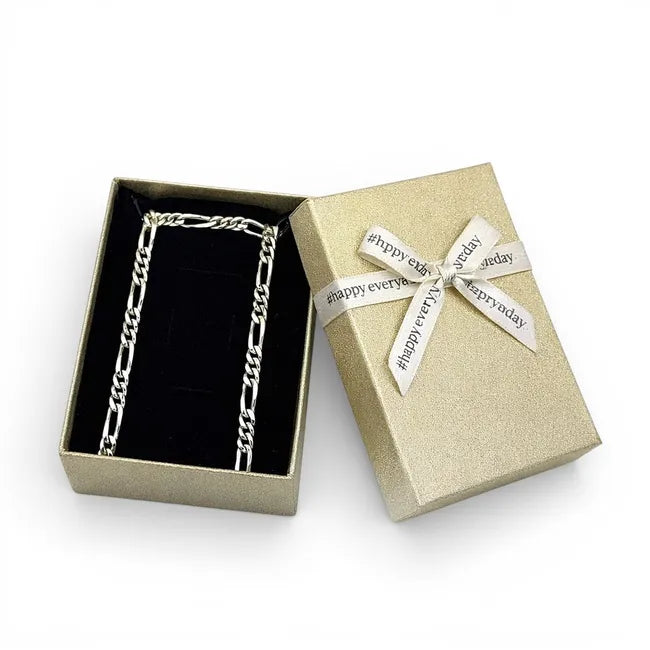 Balabinka Combined Silver Chain with “Happy Everyday” Gift Box