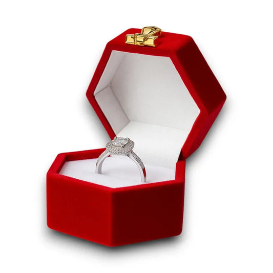 Balabinka Red Jewelry Chest Box