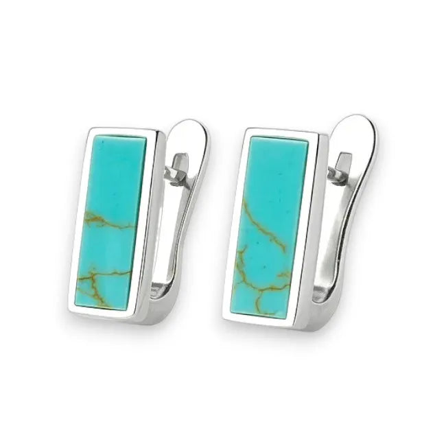 Balabinka Silver Turquoise Earrings