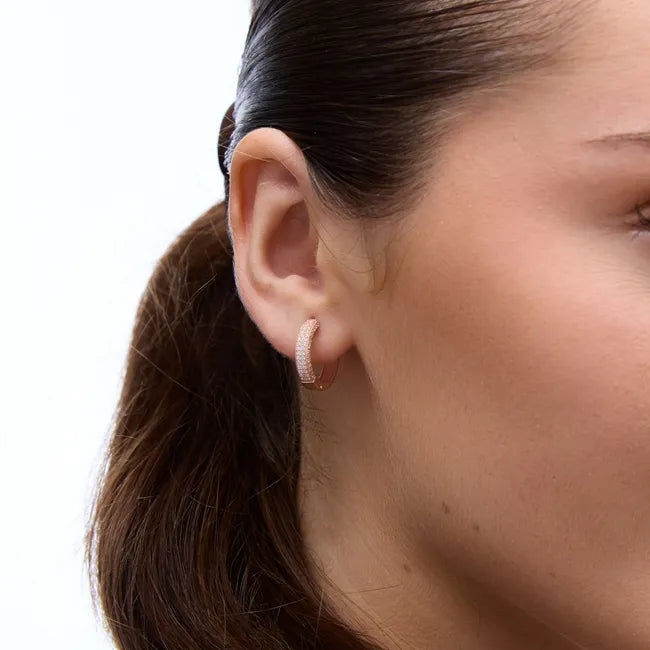 Balabinka Silver Earrings Crystal