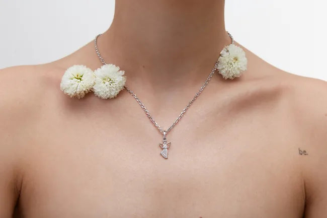 Balabinka Silver Pendant Loving Mother