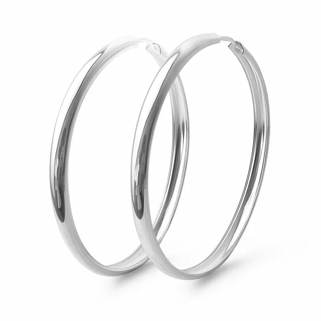 Balabinka Wide Congo Hoop Earrings