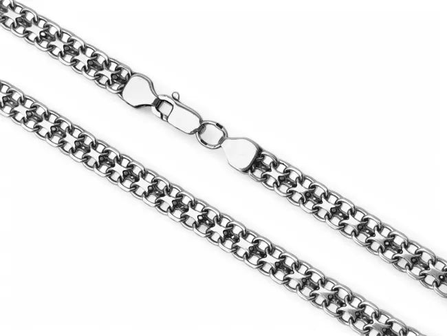 Balabinka Silver Chain Double Anchor