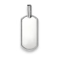 Balabinka Silver Engravable Medallion Pendant