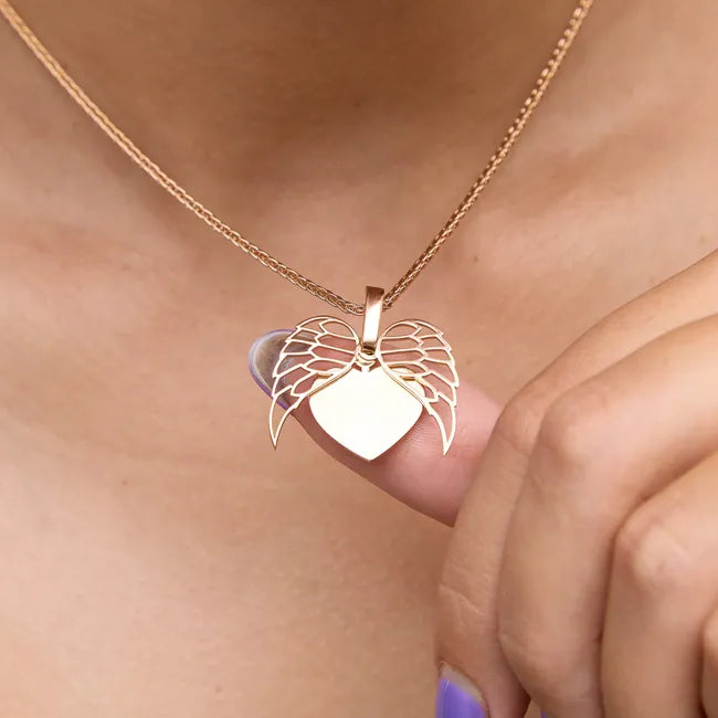 Balabinka Gold-Plated Silver Wings Pendant