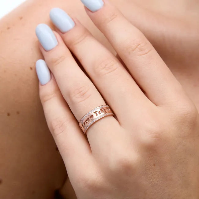 Balabinka Silver Ring Love You