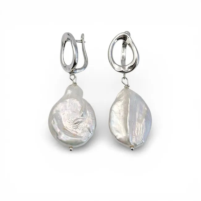 Balabinka Silver Earrings Ellada