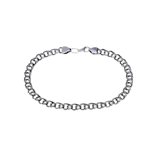 Balabinka Silver Flat Bismarck Bracelet