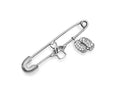 Balabinka Silver Children’s Safety Pin “Guardian Charm”