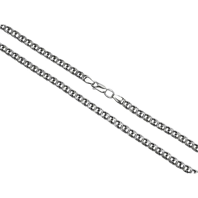 Balabinka Silver Flat Bismarck Chain