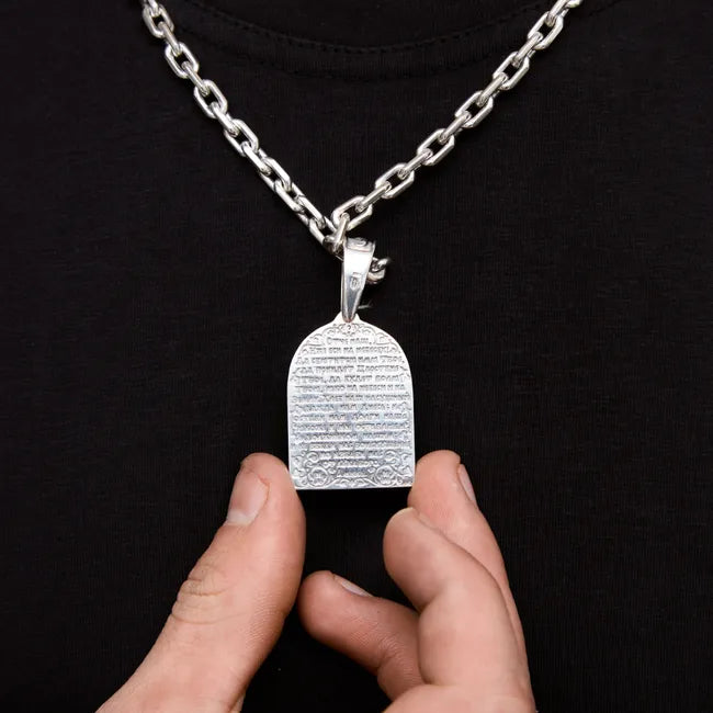 Balabinka Saint Nicholas the Wonderworker Silver Pendant