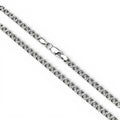 Balabinka Silver Chain Flat Bismarck