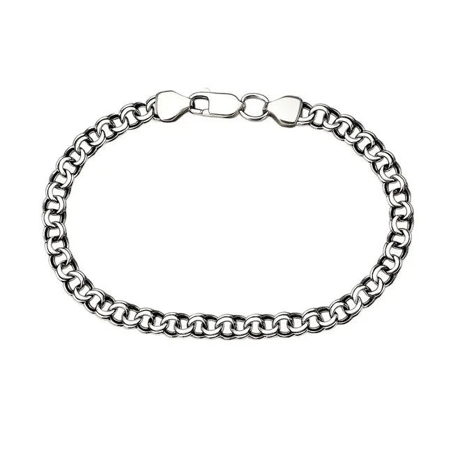 Balabinka Silver Bracelet Flat Bismarck