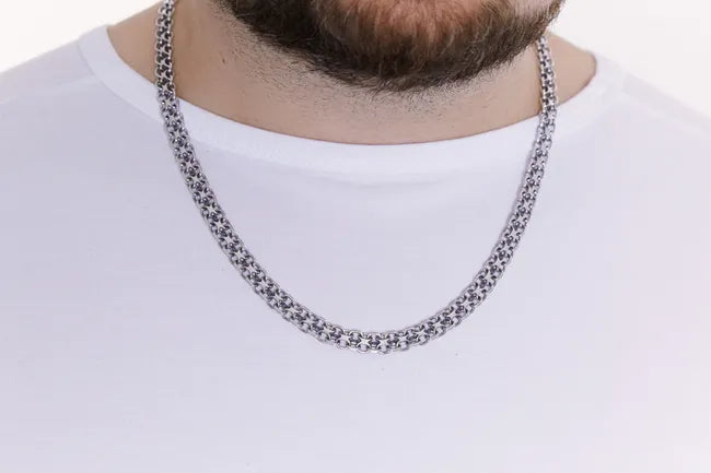 Balabinka Silver Chain Double Anchor