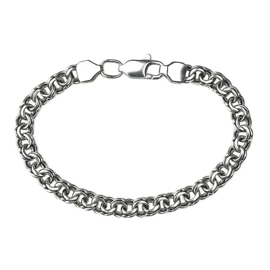 Balabinka Silver Bracelet Flat Bismarck
