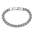 Balabinka Flat Bismarck Silver Bracelet