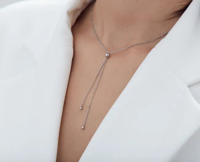 Balabinka Silver Polen Necklace