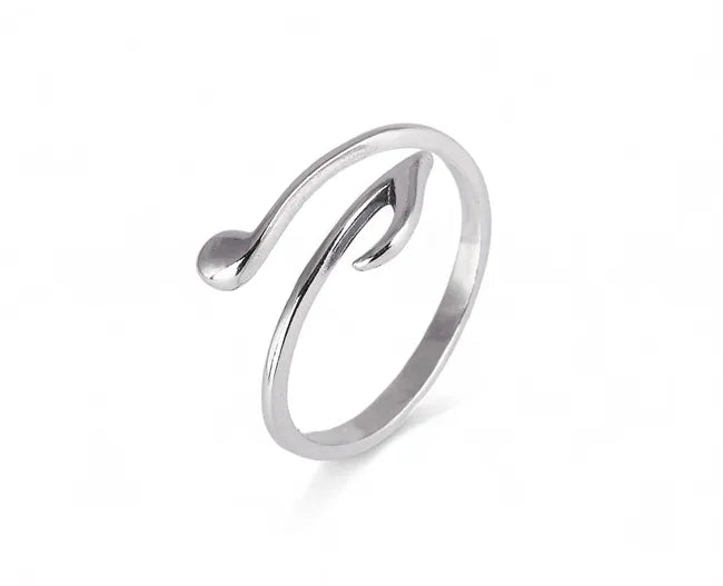 Balabinka Silver “Notes” Ring