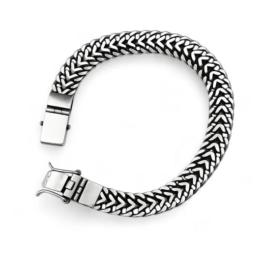 Balabinka Silver Bracelet Double Curb