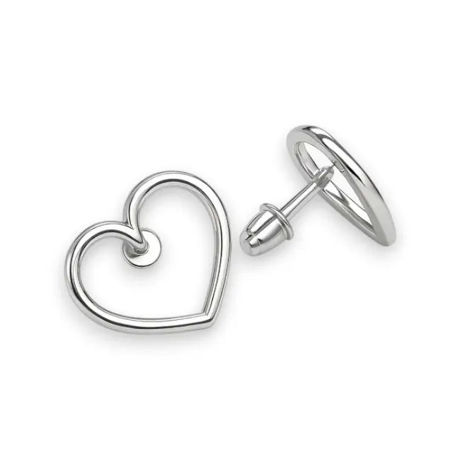 Balabinka Silver Little Hearts Earrings