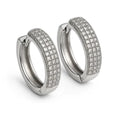 Balabinka Silver Earrings Crystal