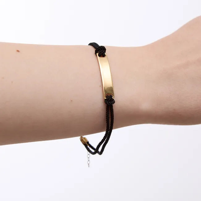 Balabinka Silver “Golden Silk Plate” Bracelet