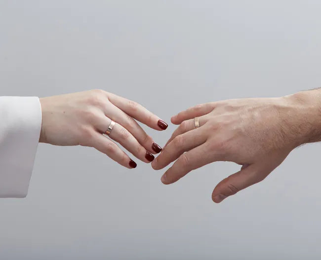 Balabinka Silver American Wedding Ring