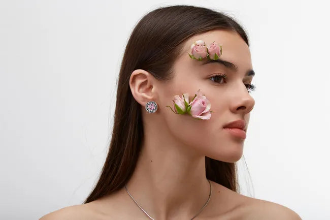 Balabinka Round Silver Earrings Kultura