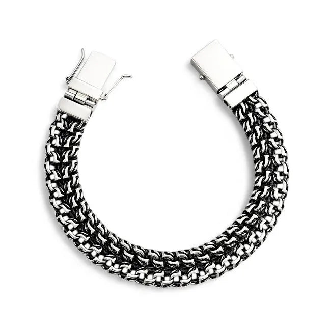Balabinka Silver Bracelet Trident