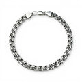 Balabinka Silver Bracelet Flat Bismarck