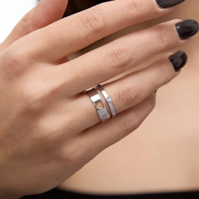 Balabinka Silver Heart Ring
