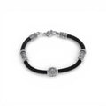 Balabinka Silver “Saint” Silk Bracelet