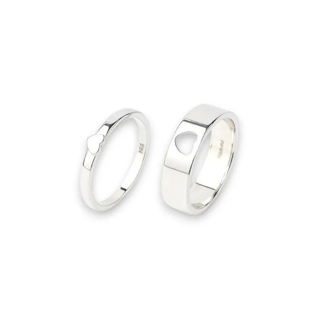 Balabinka Silver Heart Ring