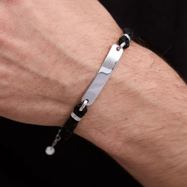 Balabinka Silver Engraving Bracelet