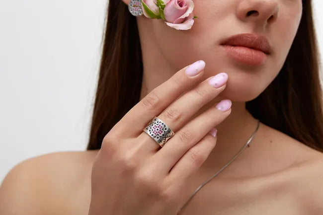 Balabinka Silver “Culture” Ring