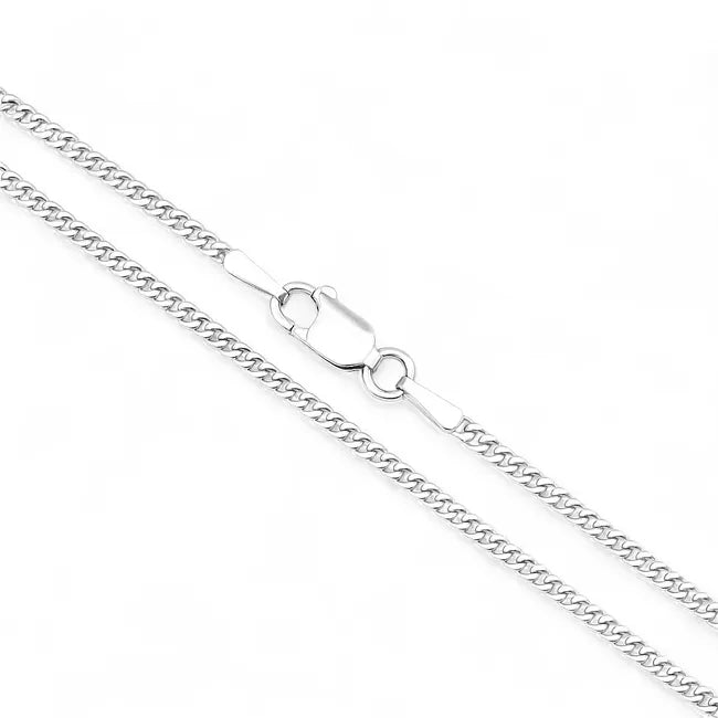 Balabinka Silver Curb Chain