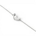 Balabinka Silver Bracelet Baby Foot