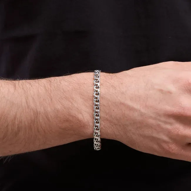 Balabinka Silver Bracelet Flat Bismarck