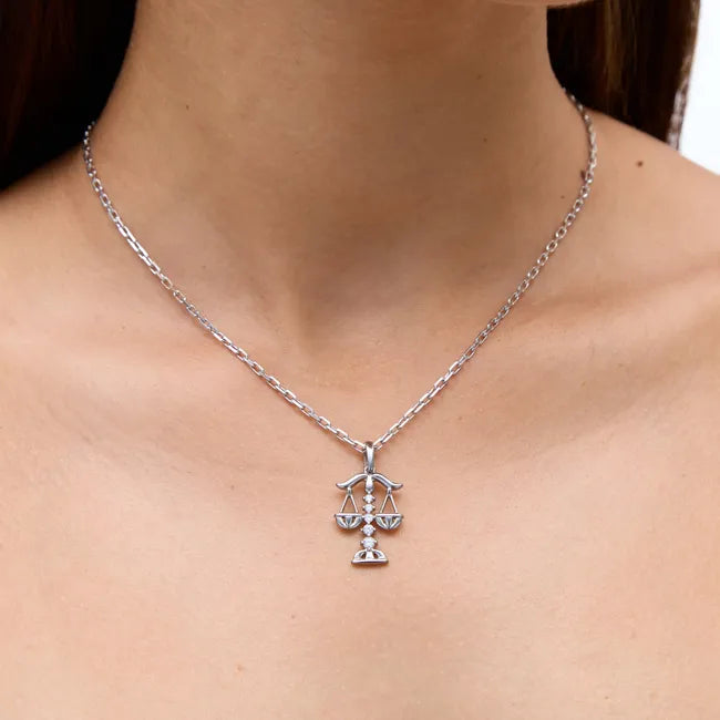 Balabinka Silver Libra Pendant