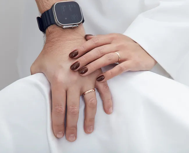 Balabinka Silver Classic Fusion Wedding Band