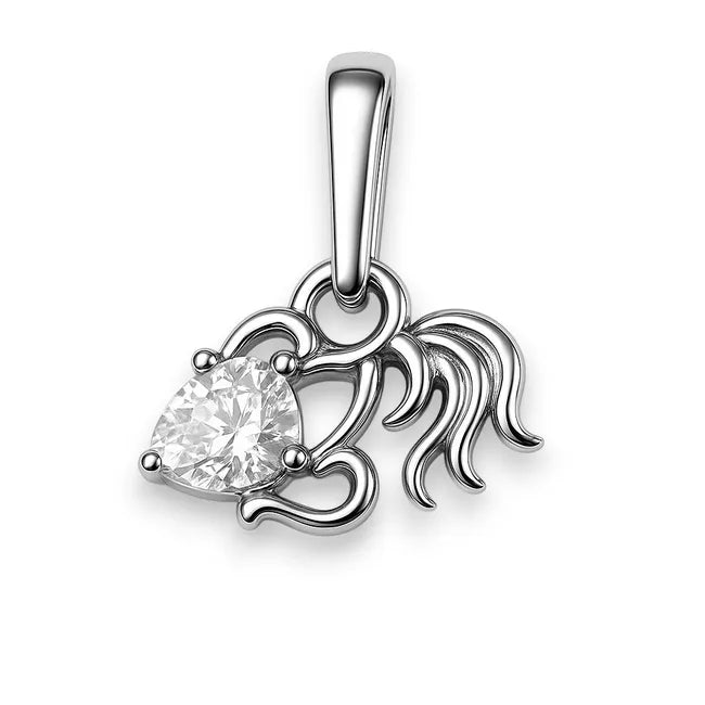Balabinka Silver Aquarius Pendant